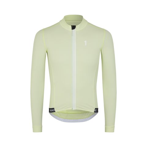 Men's Long Sleeve Jersey - Lime