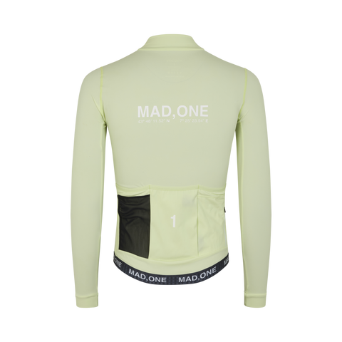 Men's Long Sleeve Jersey - Lime