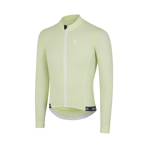 Men's Long Sleeve Jersey - Lime